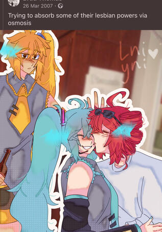 Triple Baka example art